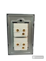 INTERRUPTOR DOBLE NEGRO - Imagen 3